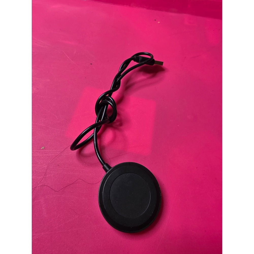 Magnetic Smartwatch Charger Cable 2-Pin USB Charging Dock Cord Black Replacement